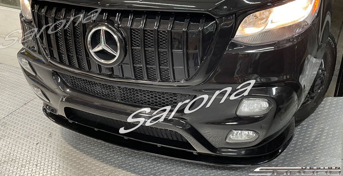 Custom Mercedes Sprinter  All Styles Front Add-on Lip (2019 - 2023) - $290.00 (Part #MB-072-FA)